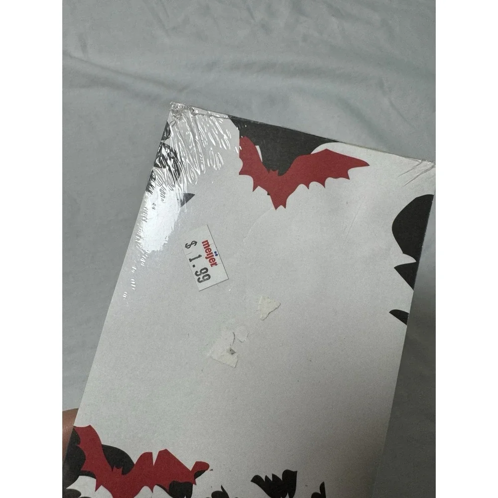 2009 Halloween Spooky Fridge List Pad DIG Trick Or Treat Y2K Paper Bats Pumpkin